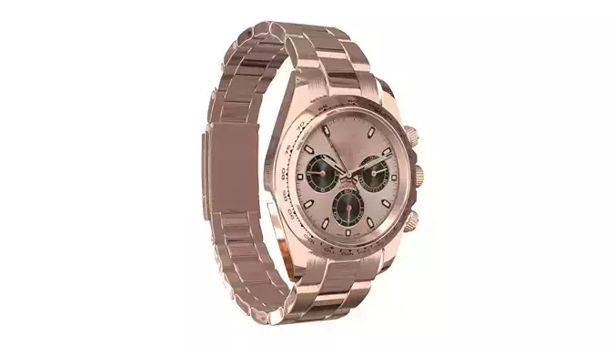 Watch Cosmograph Daytona Pink Gold - Sundust and Black DIial