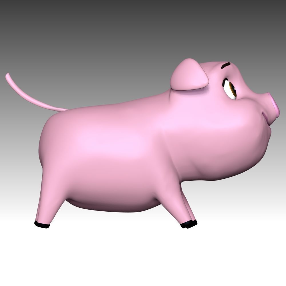 Baby Pigs Piglets - Paw Patrol 3D print model_9