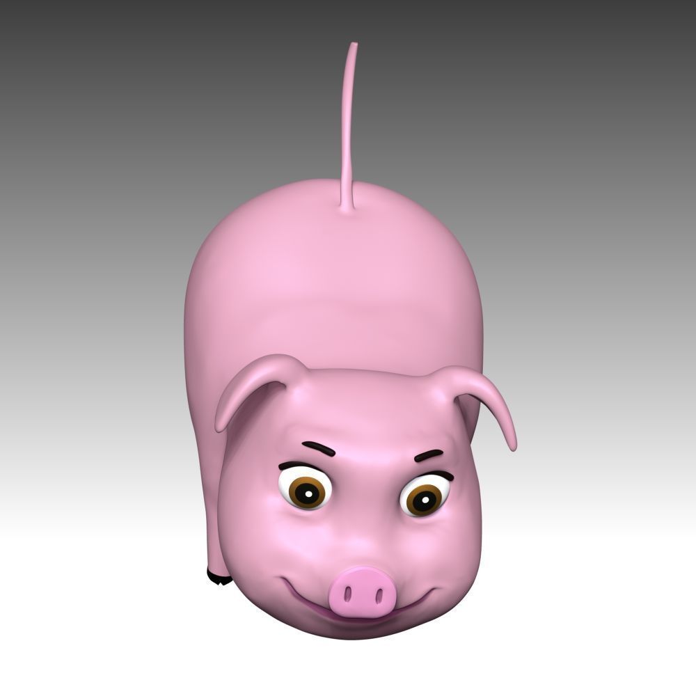 Baby Pigs Piglets - Paw Patrol 3D print model_8