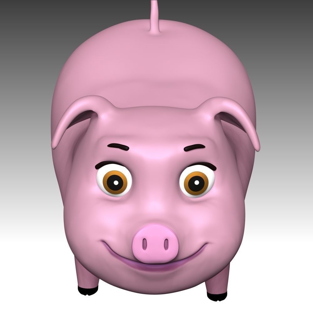 Baby Pigs Piglets - Paw Patrol 3D print model_2