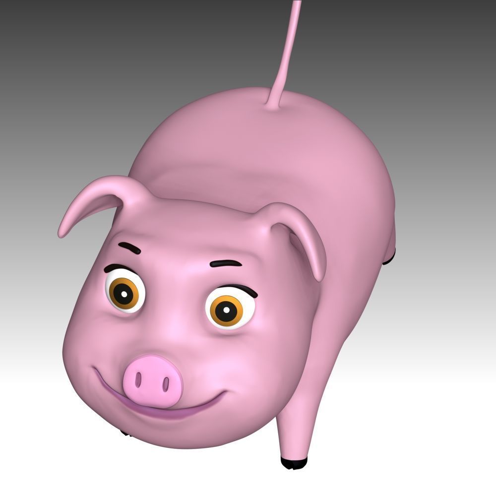 Baby Pigs Piglets - Paw Patrol 3D print model_6