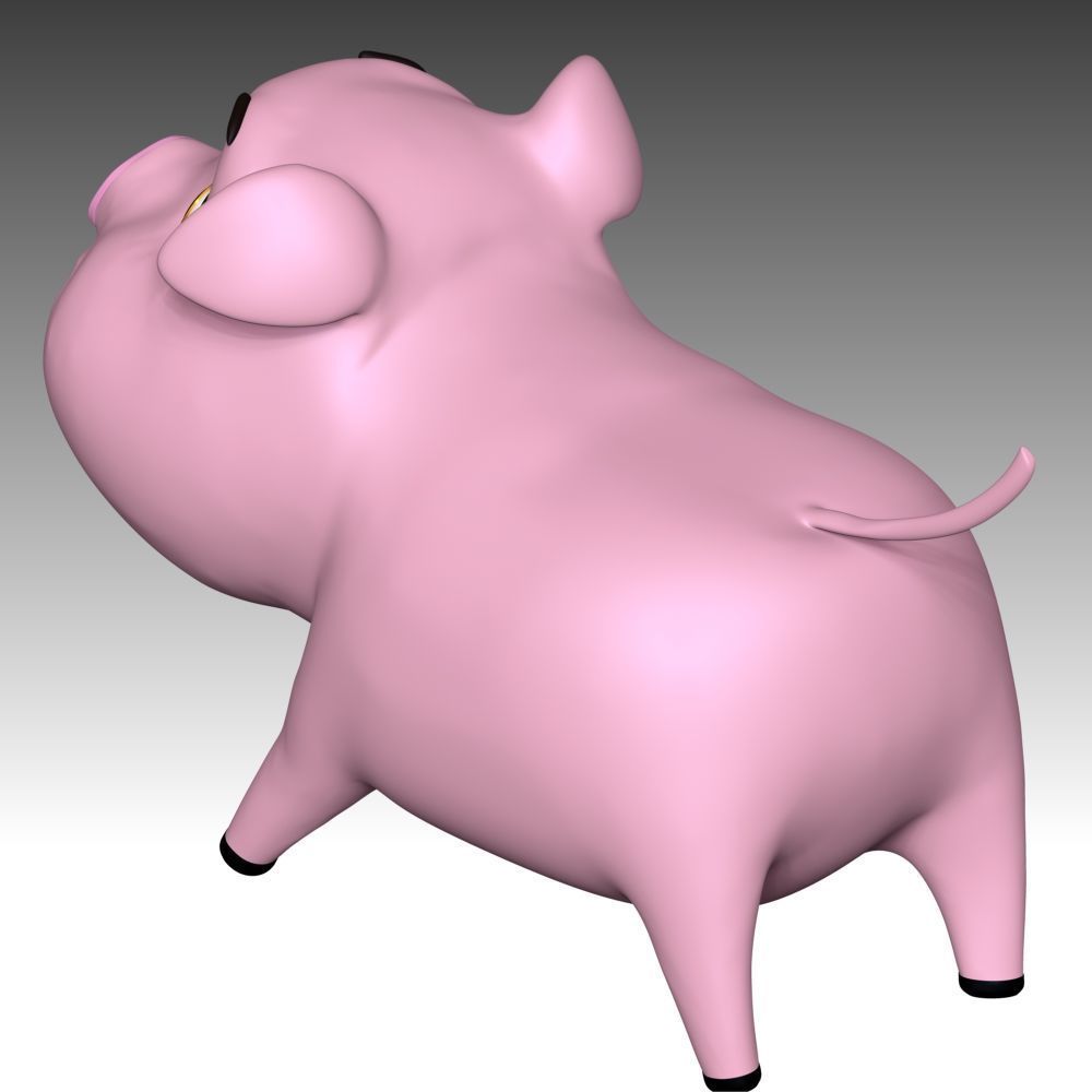 Baby Pigs Piglets - Paw Patrol 3D print model_5