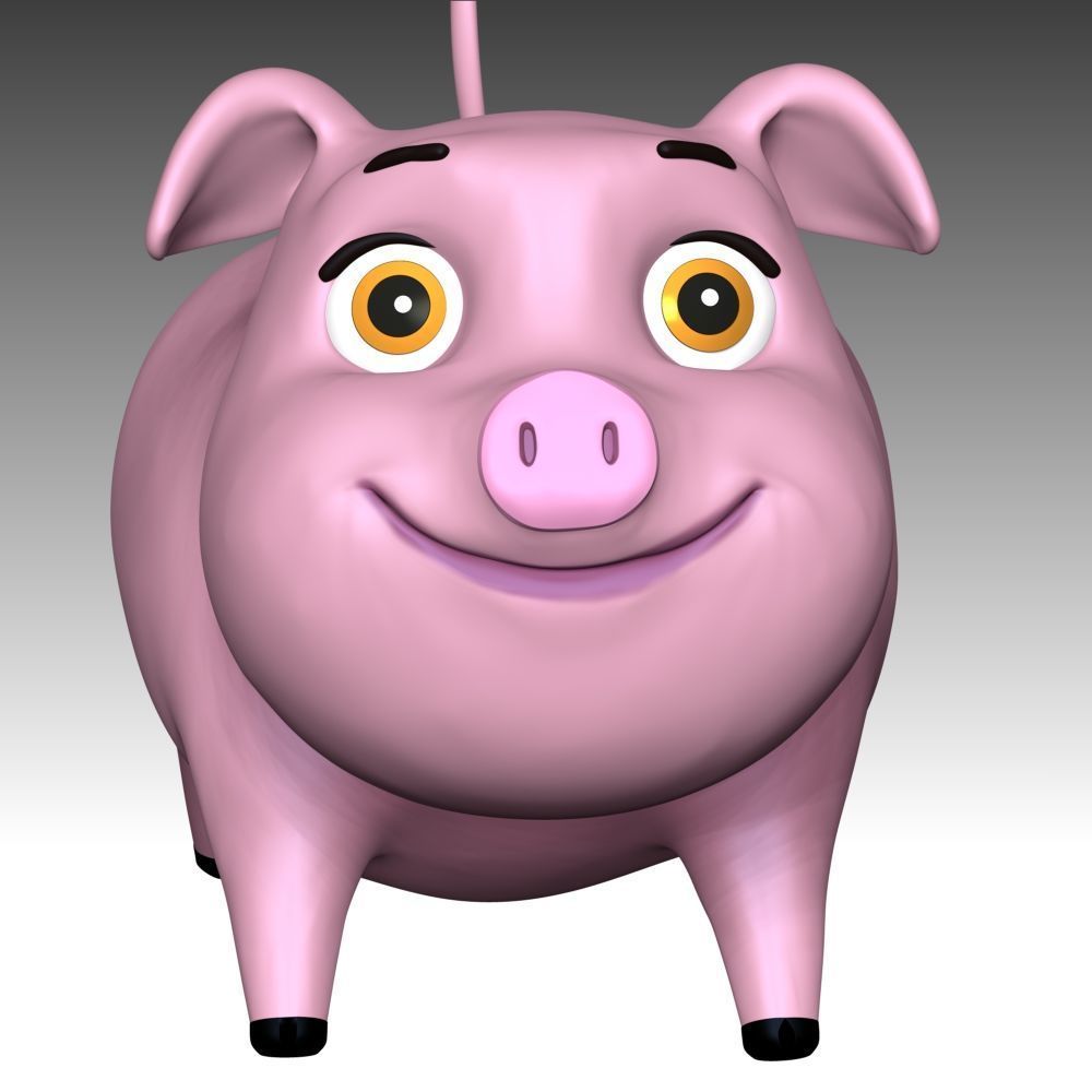 Baby Pigs Piglets - Paw Patrol 3D print model_1
