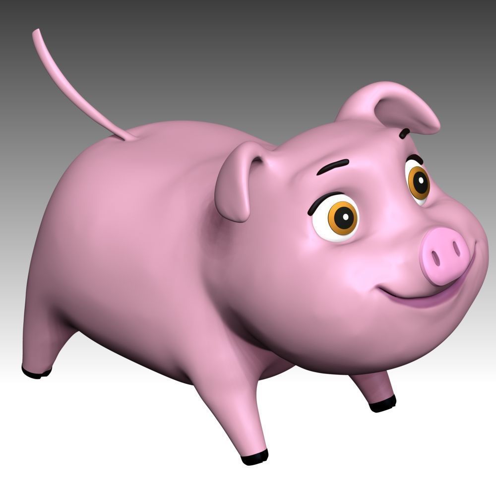 Baby Pigs Piglets - Paw Patrol 3D print model_4