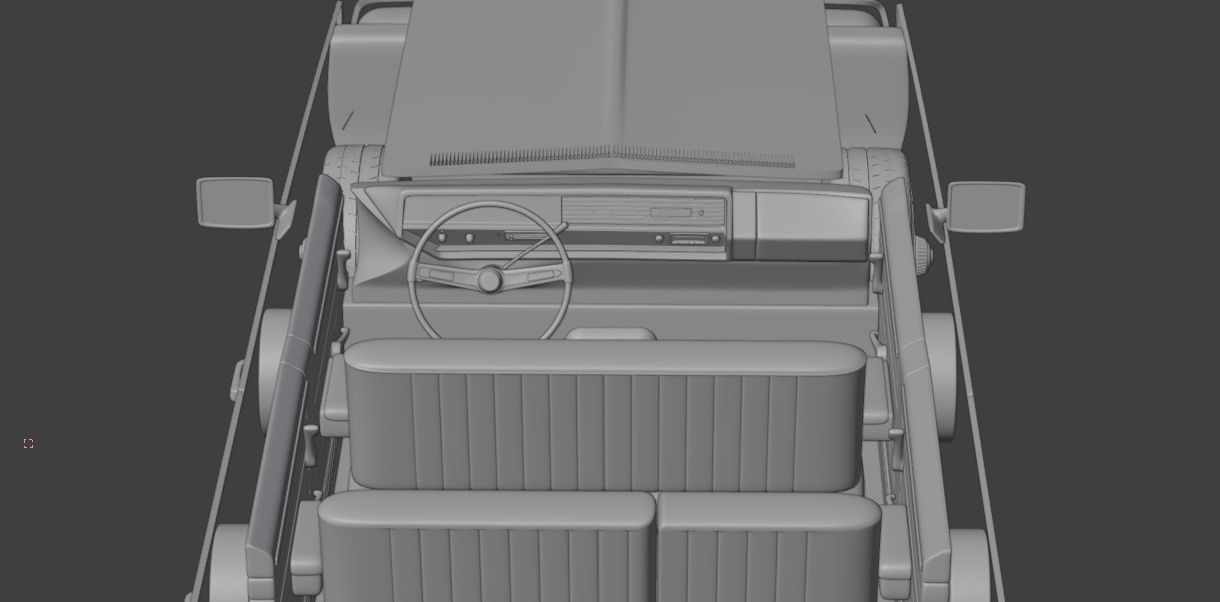 Oldsmobile Vista Cruiser 1964 3D print model_9