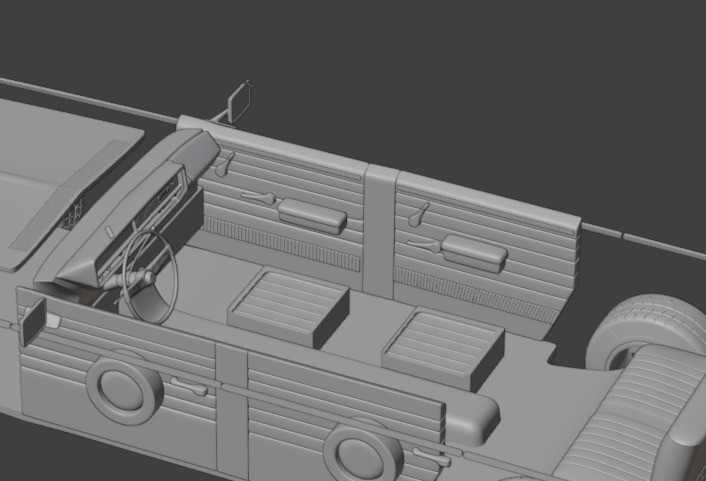 Oldsmobile Vista Cruiser 1964 3D print model_8