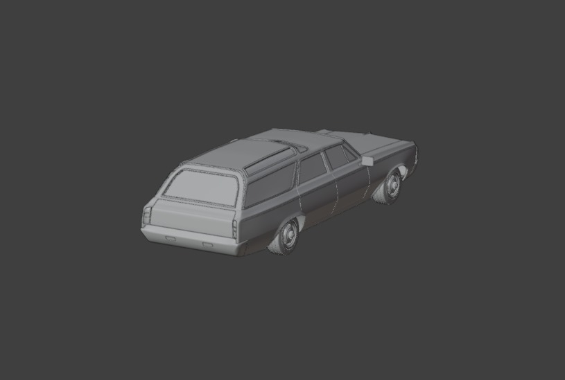 Oldsmobile Vista Cruiser 1964 3D print model_2