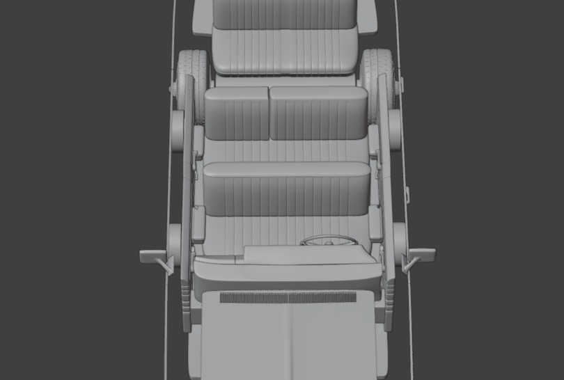 Oldsmobile Vista Cruiser 1964 3D print model_10