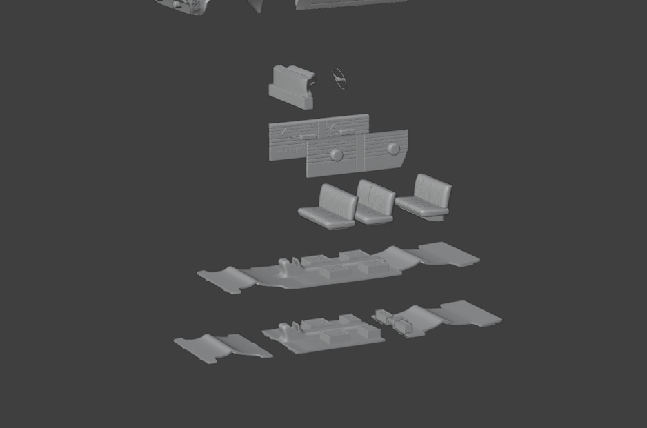 Oldsmobile Vista Cruiser 1964 3D print model_7