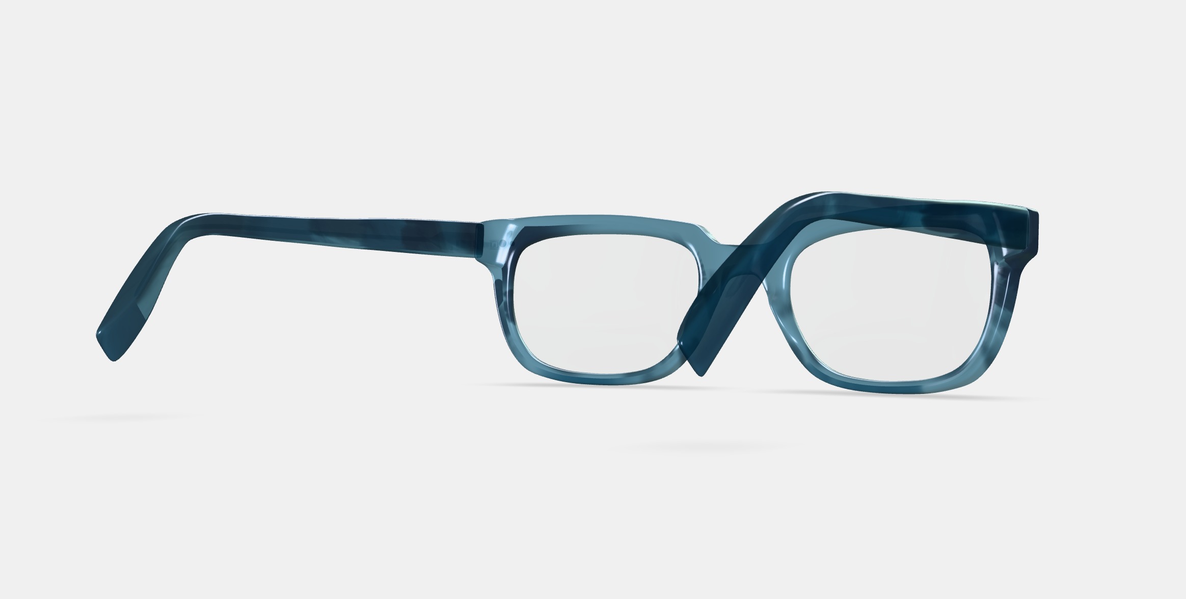 Dunbar Eyeglasses in Marine Slate 3D model_6