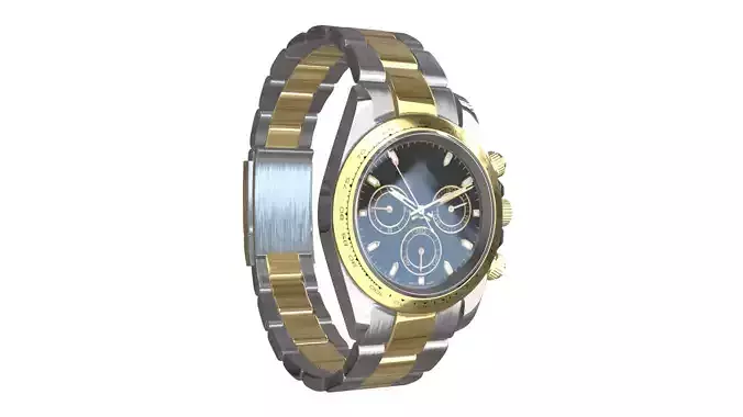 Watch Cosmograph Daytona Oystersteel and Yellow Gold - Black 