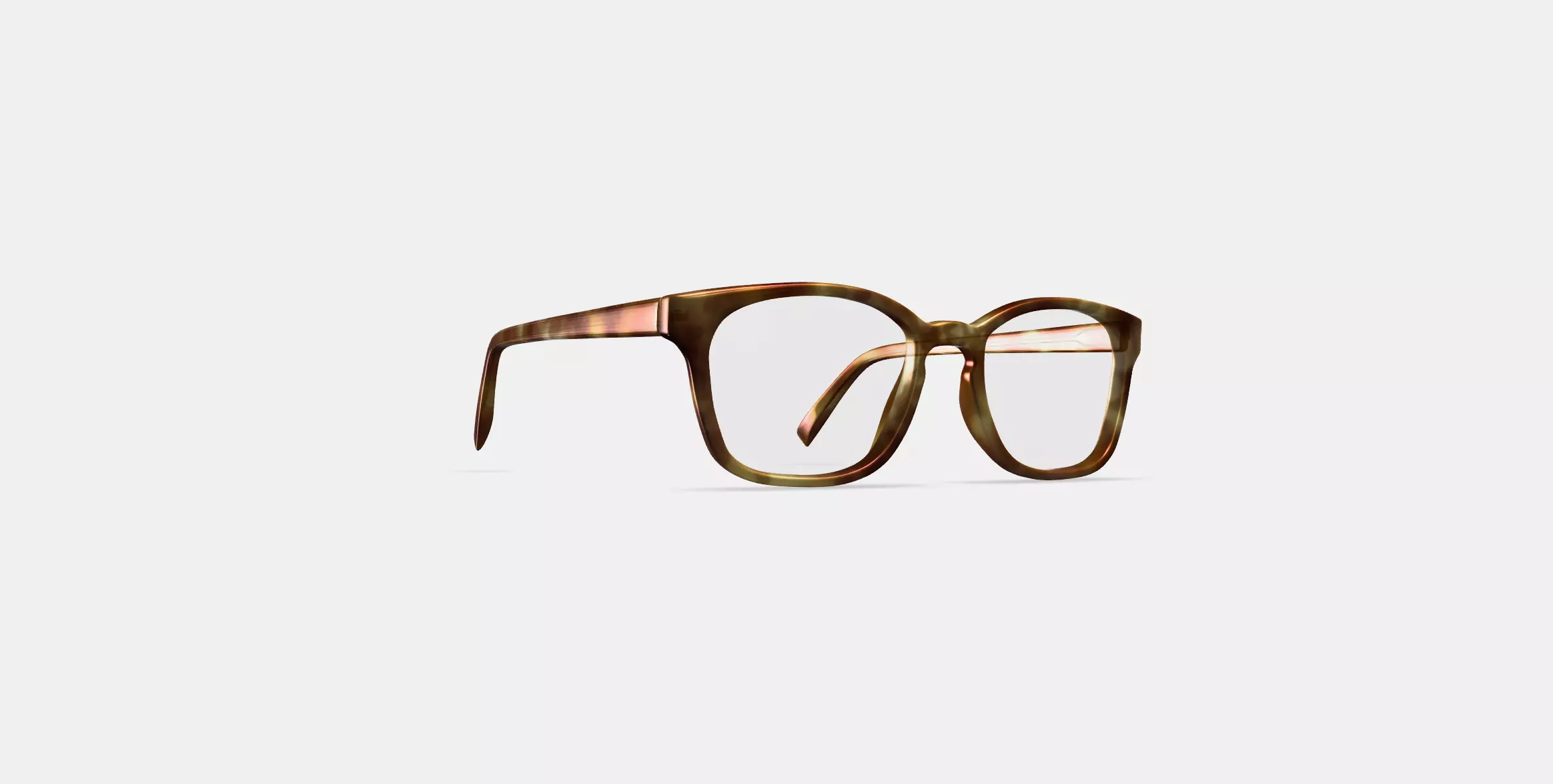 Hemmings Eyeglasses in Butterscotch Tortoise 3D model_0