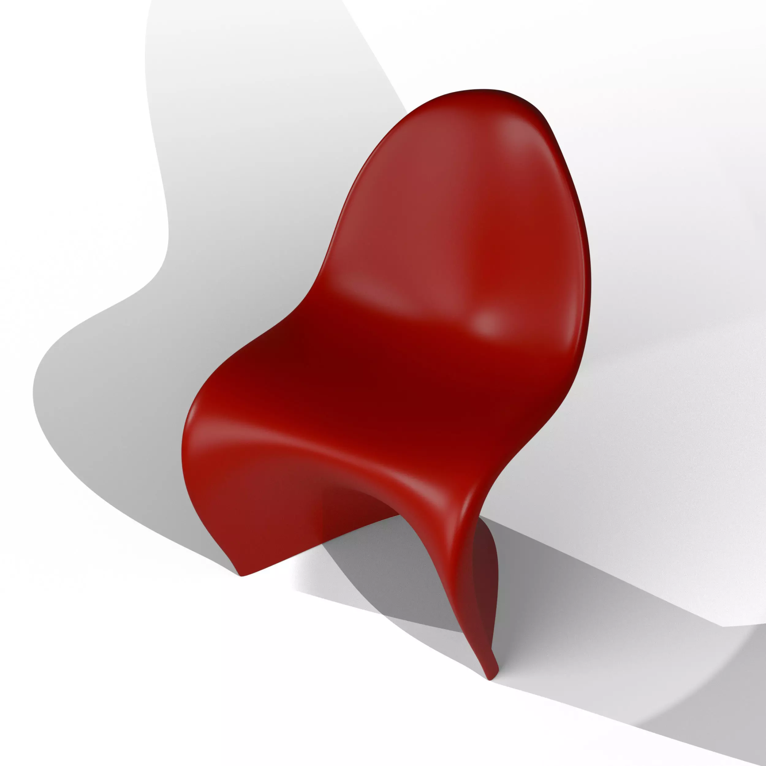 Panton Chair Inspiration Verner Panton 3D model