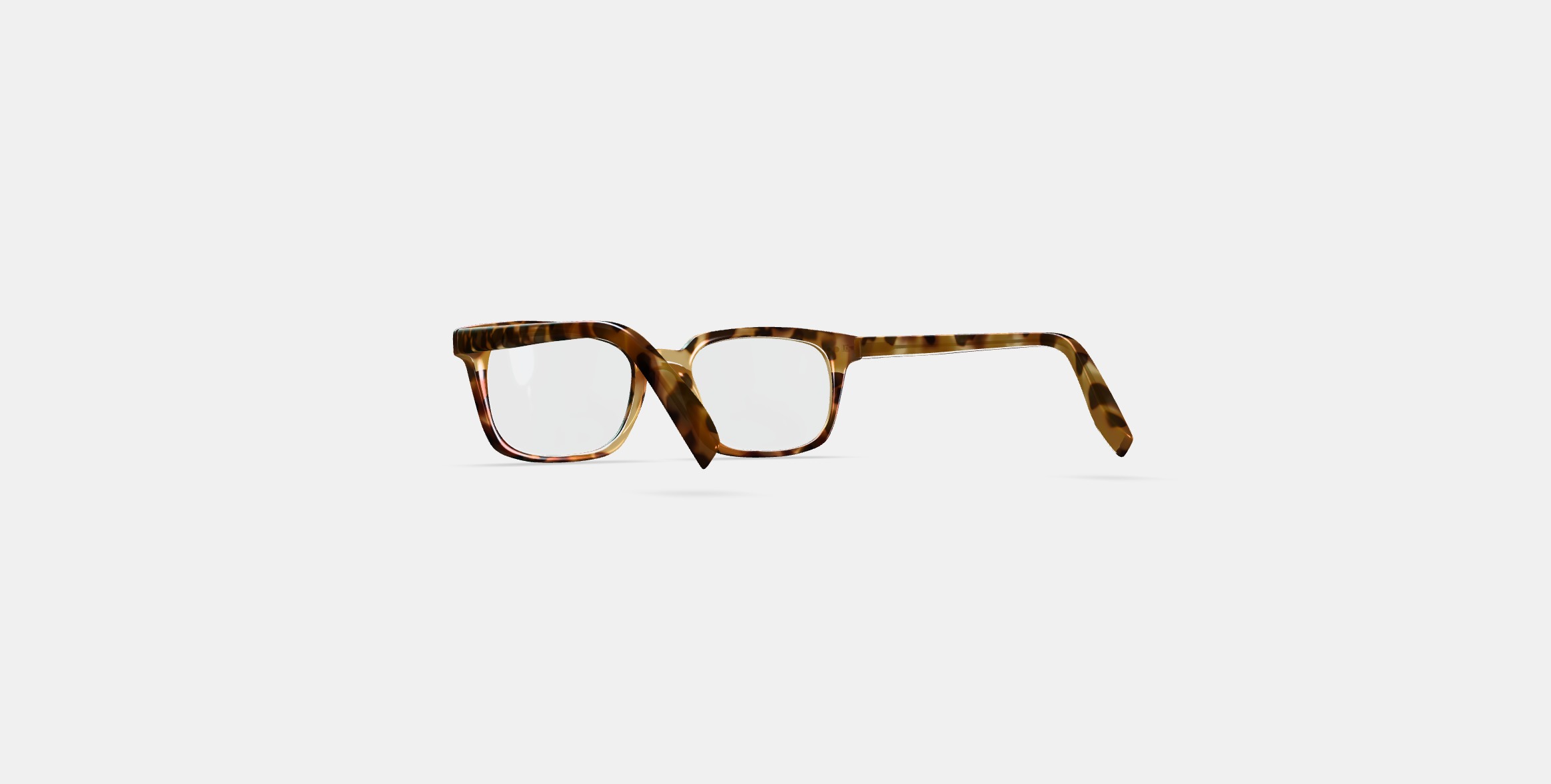 Mullins Eyeglasses in Acorn Tortoise 3D model_16