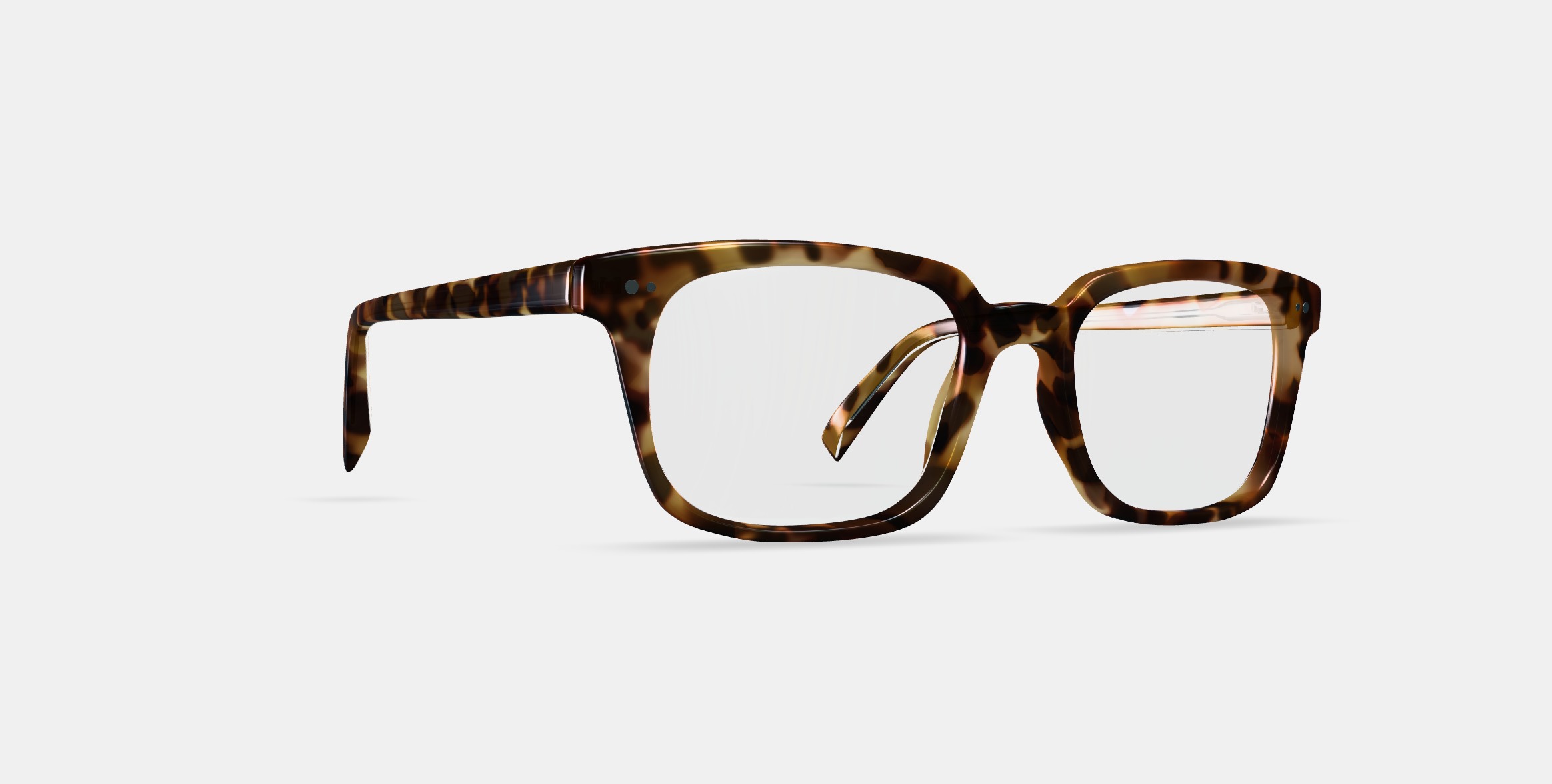 Mullins Eyeglasses in Acorn Tortoise 3D model_9
