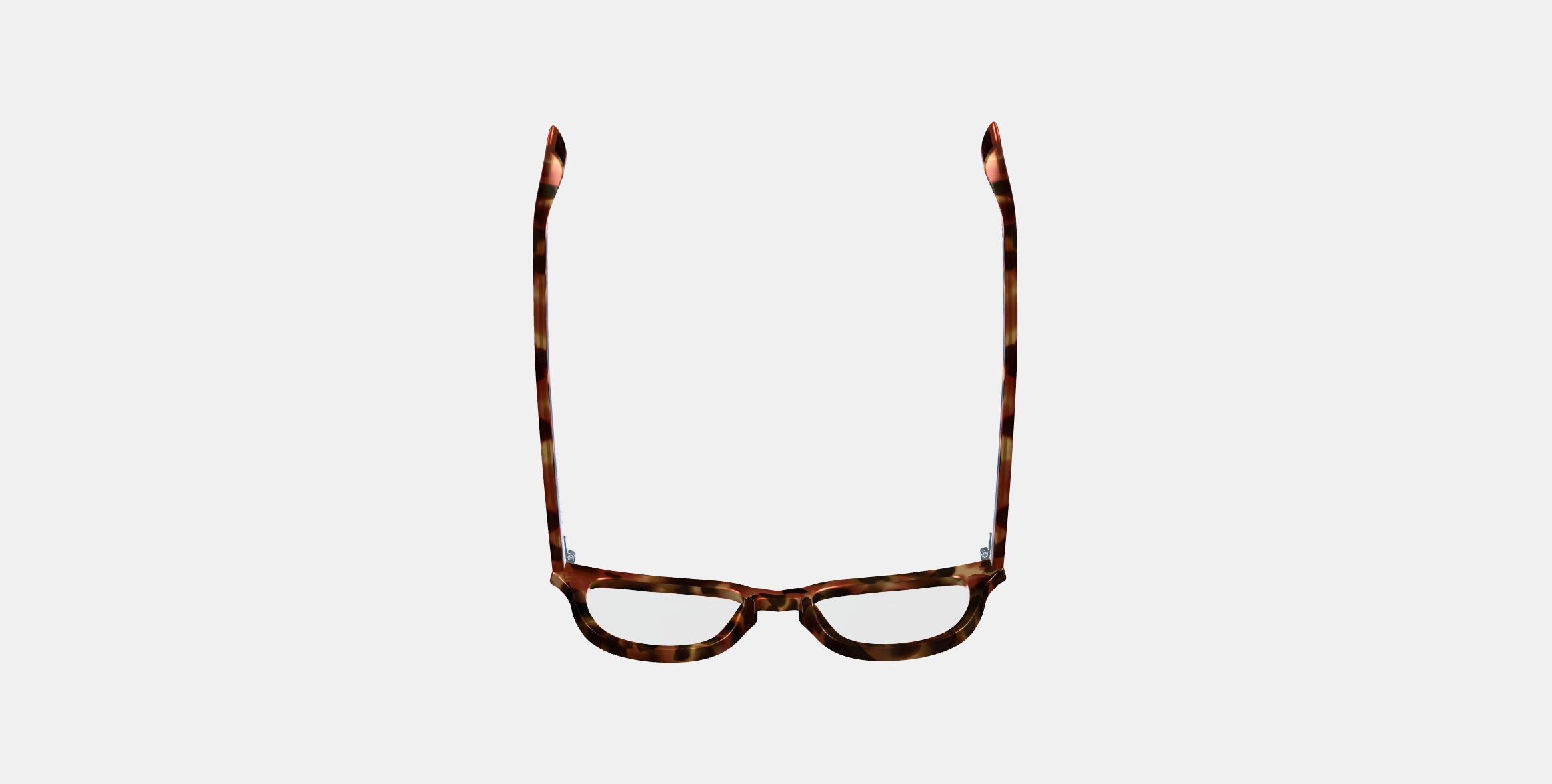 Della Eyeglasses in Acorn Tortoise 3D model_8