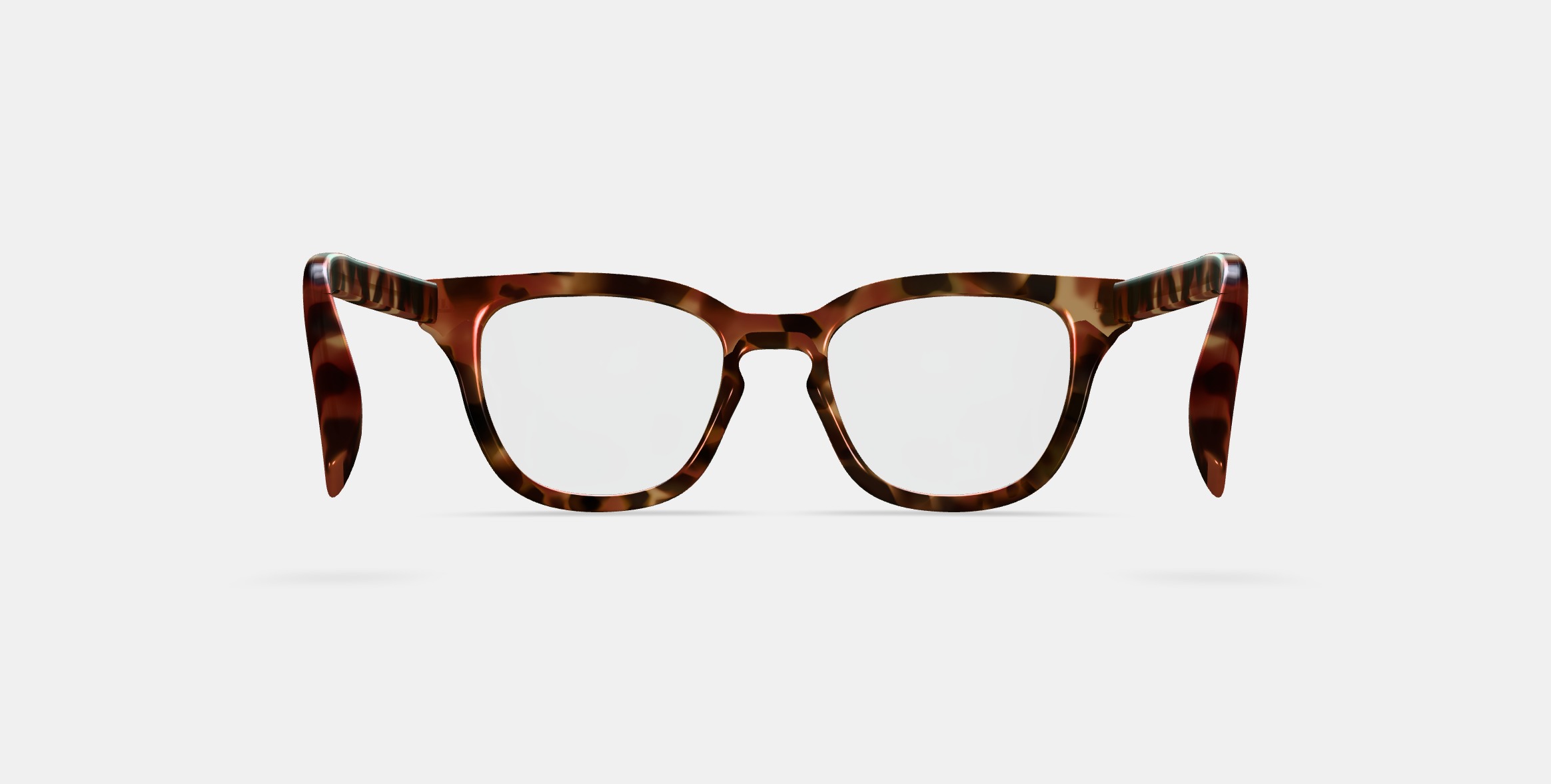 Della Eyeglasses in Acorn Tortoise 3D model_15