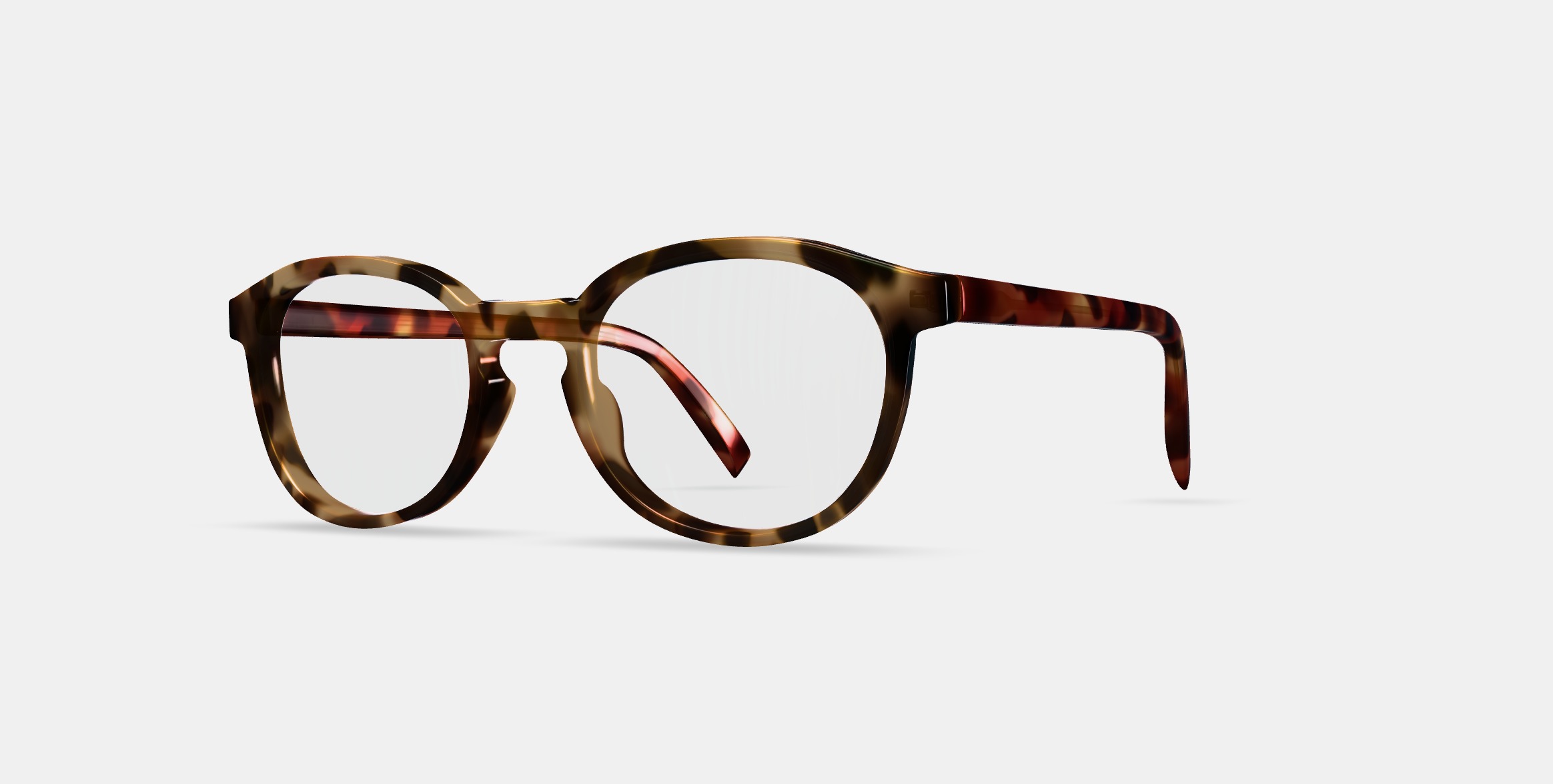Anselm Eyeglasses in Acorn Tortoise 3D model_13