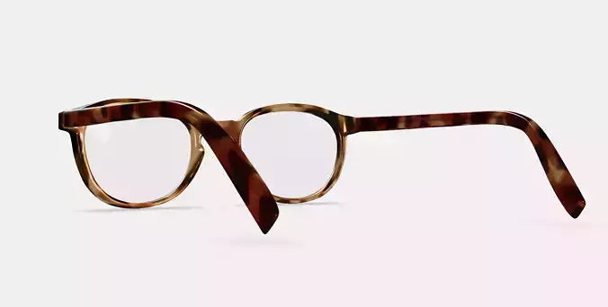 Anselm Eyeglasses in Acorn Tortoise