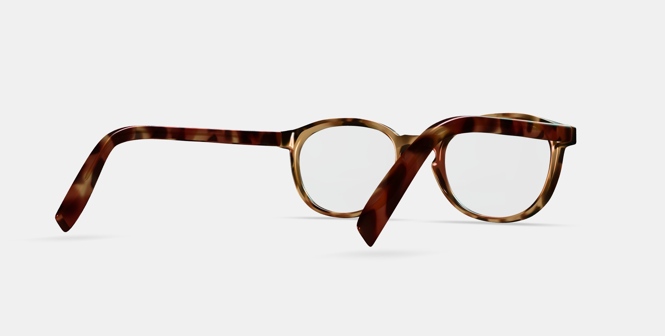 Anselm Eyeglasses in Acorn Tortoise 3D model_6