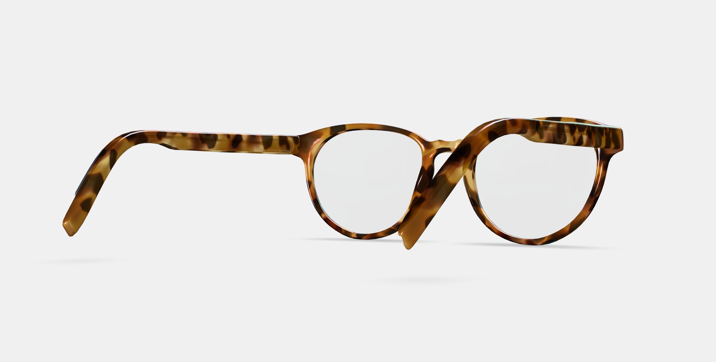 Whalen Eyeglasses in Acorn Tortoise 3D model_6
