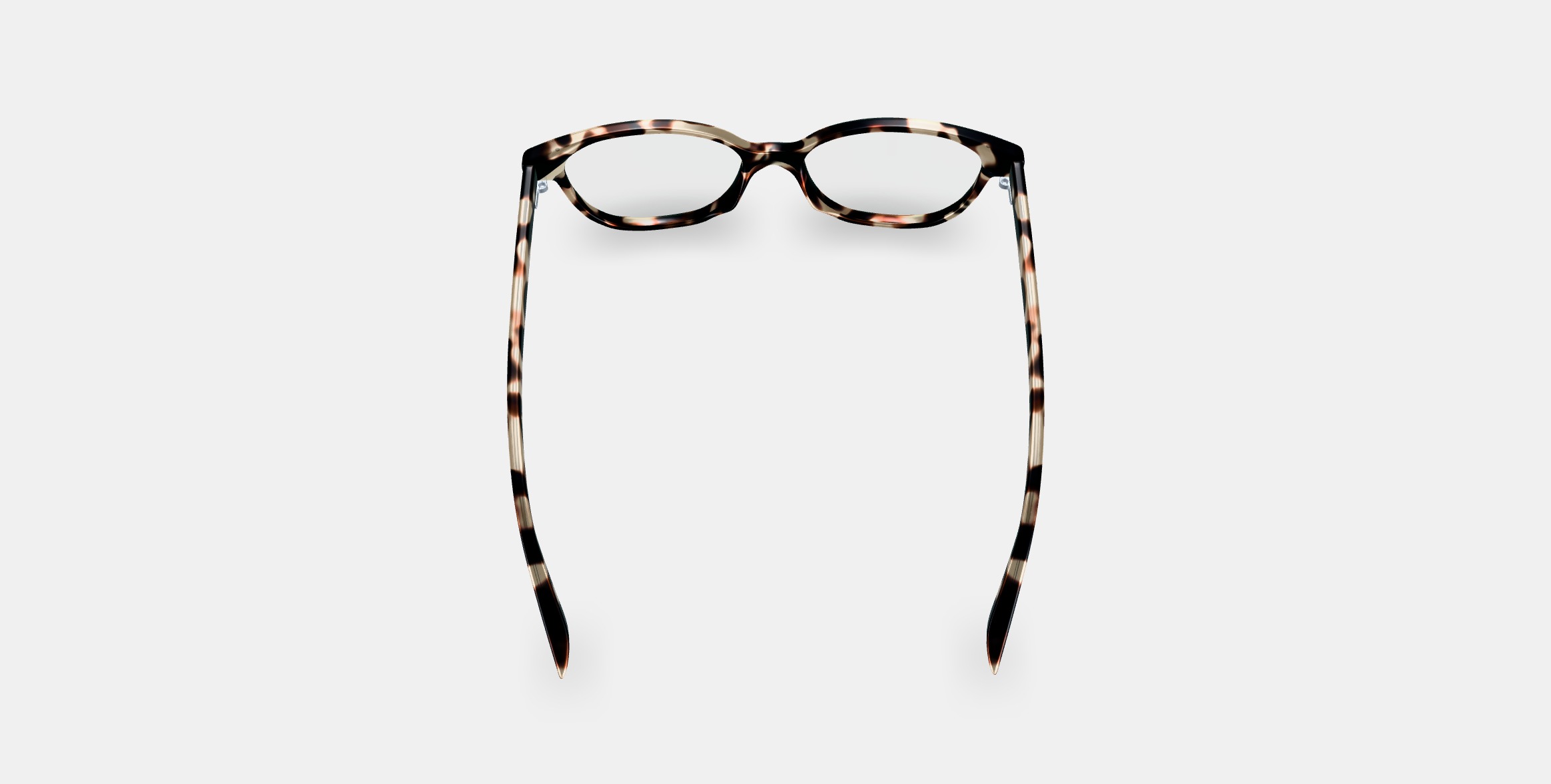 Lydell Eyeglasses in Truffle Tortoise 3D model_3