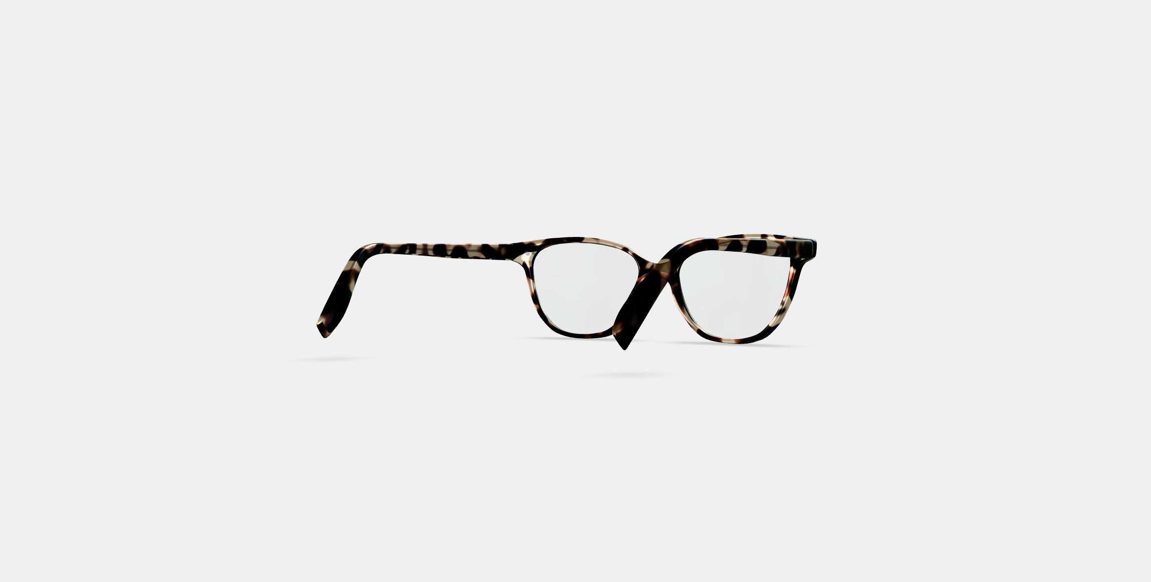 Lydell Eyeglasses in Truffle Tortoise 3D model_5