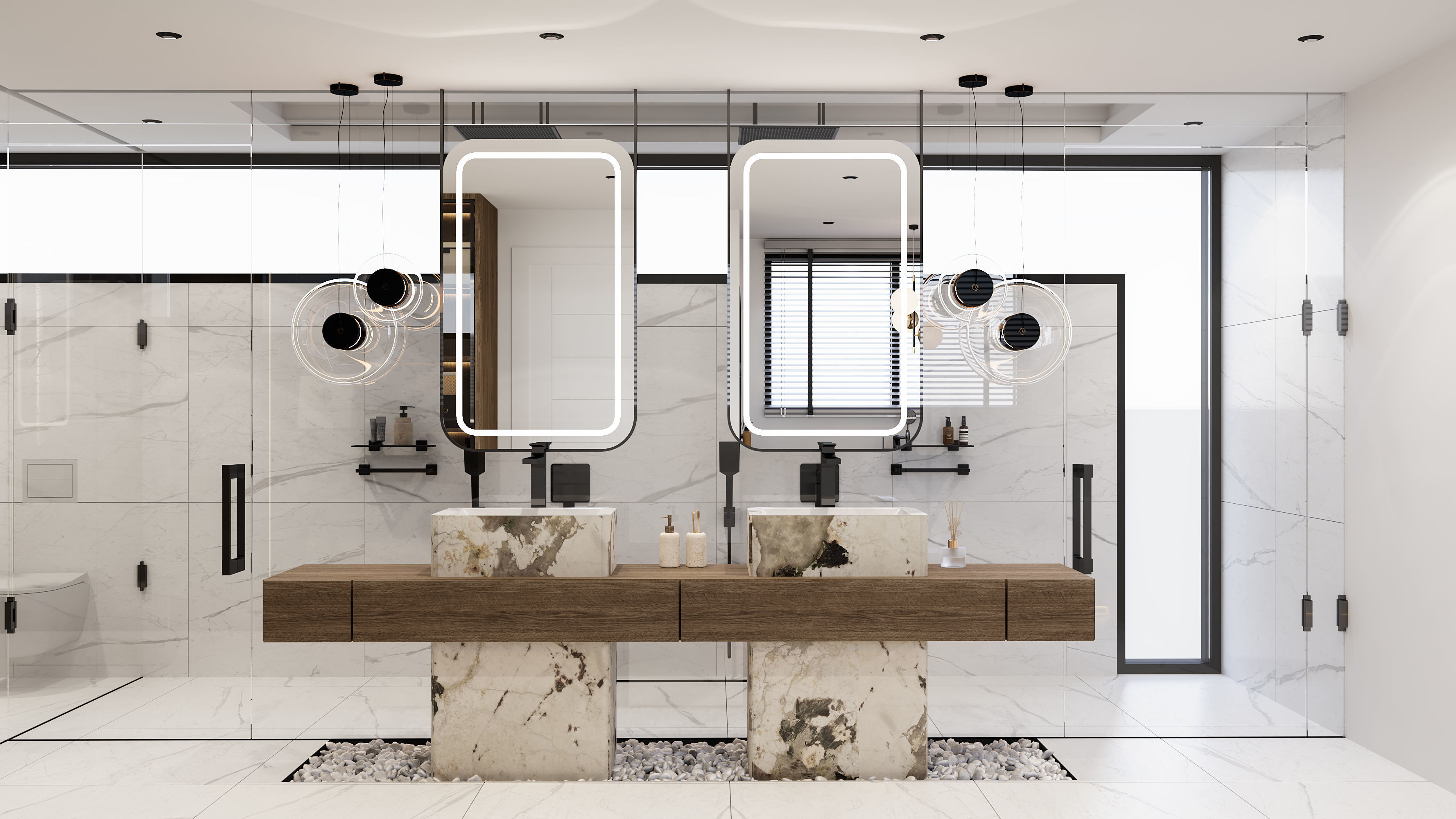 Bedroom scene M 3D model_2