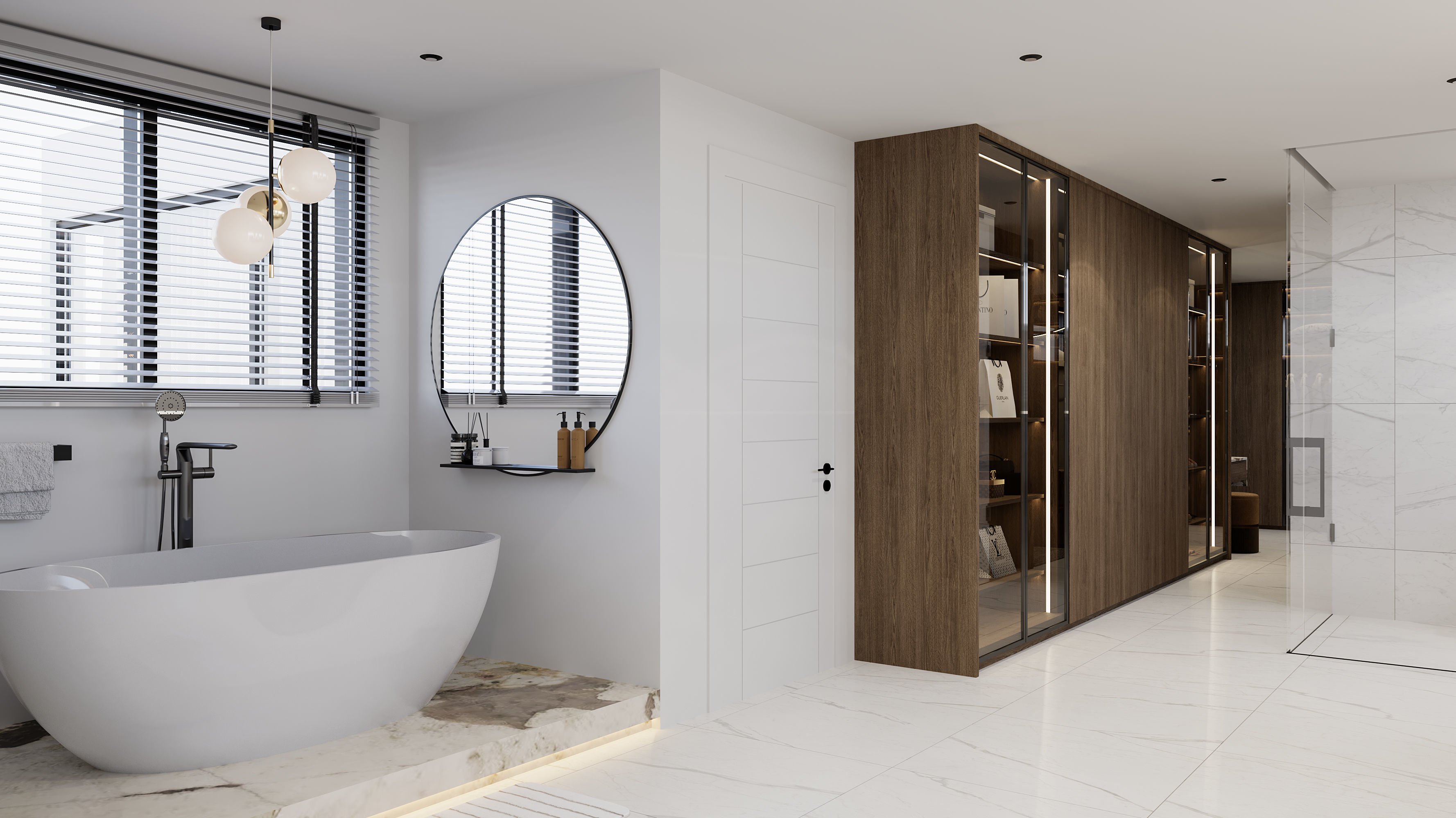 Bedroom scene M 3D model_6