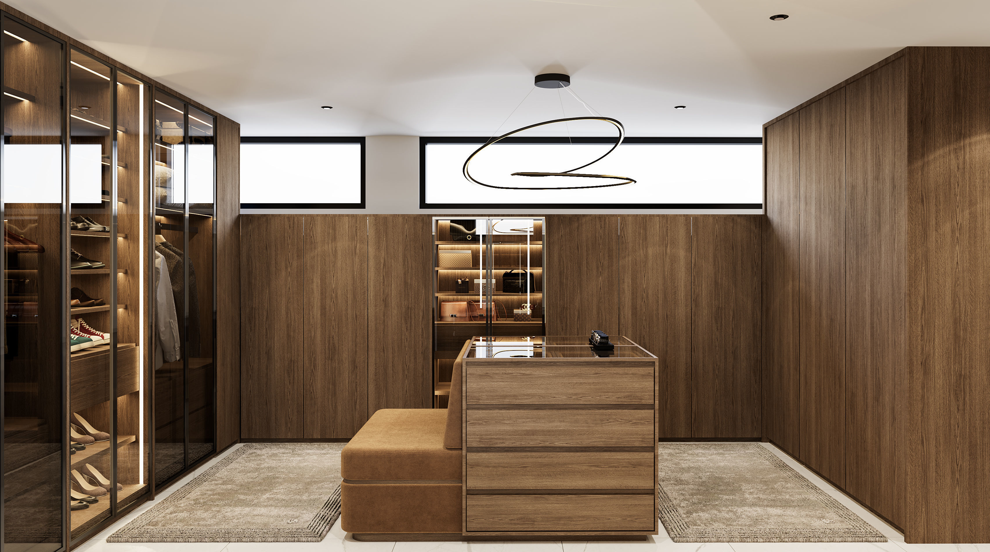 Bedroom scene M 3D model_4