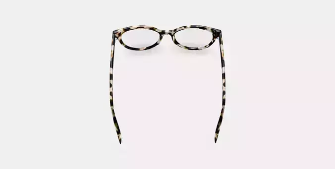 Haley Eyeglasses in Opal Tortoise