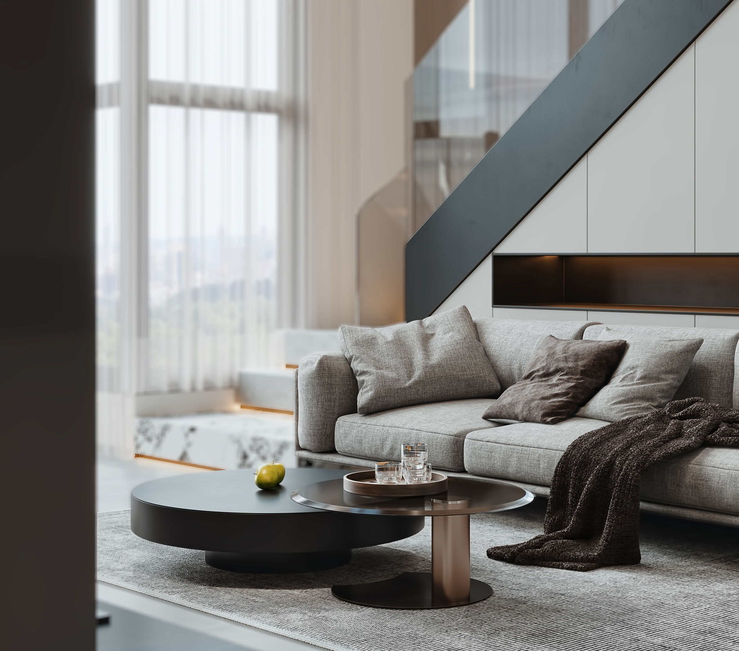       villa interior 3D model_2