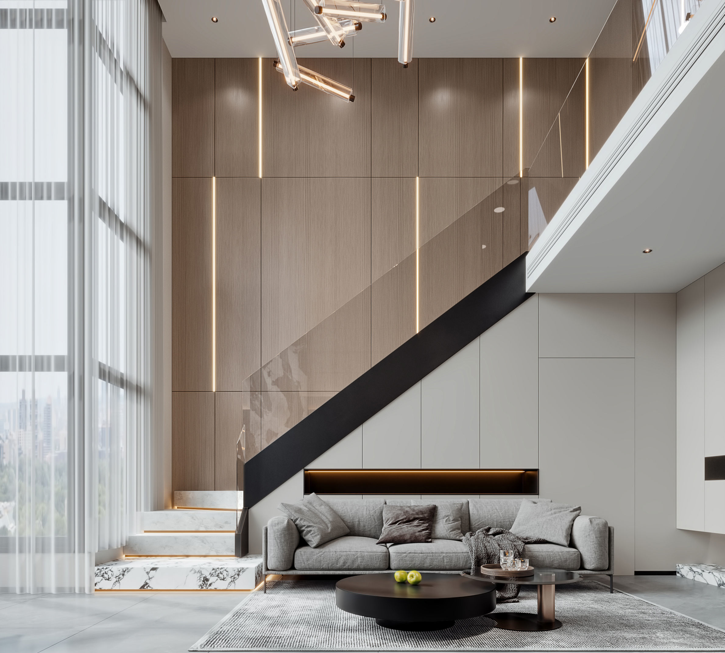       villa interior 3D model_5