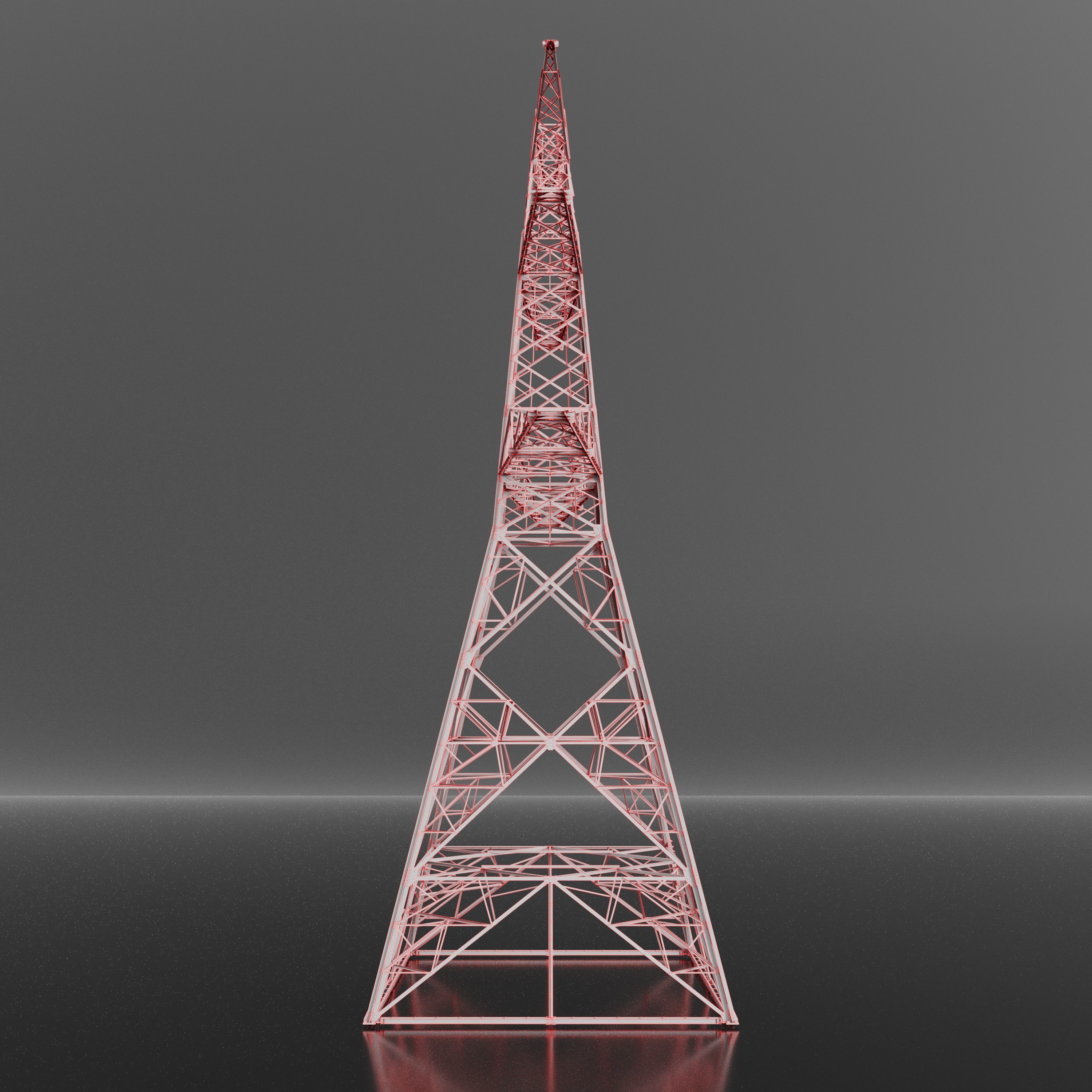 Electric Transmission Towers 3D model_9