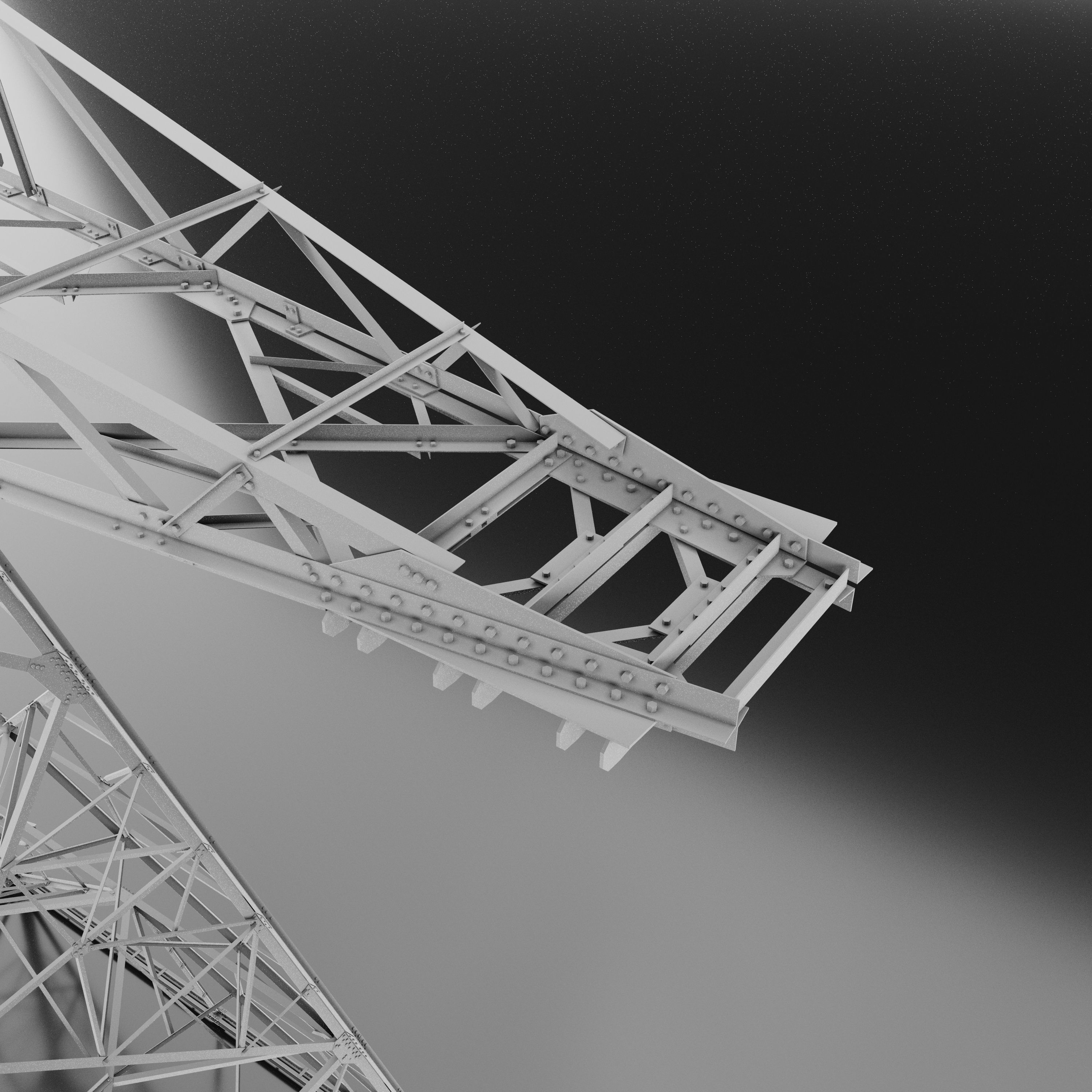 Electric Transmission Towers 3D model_5