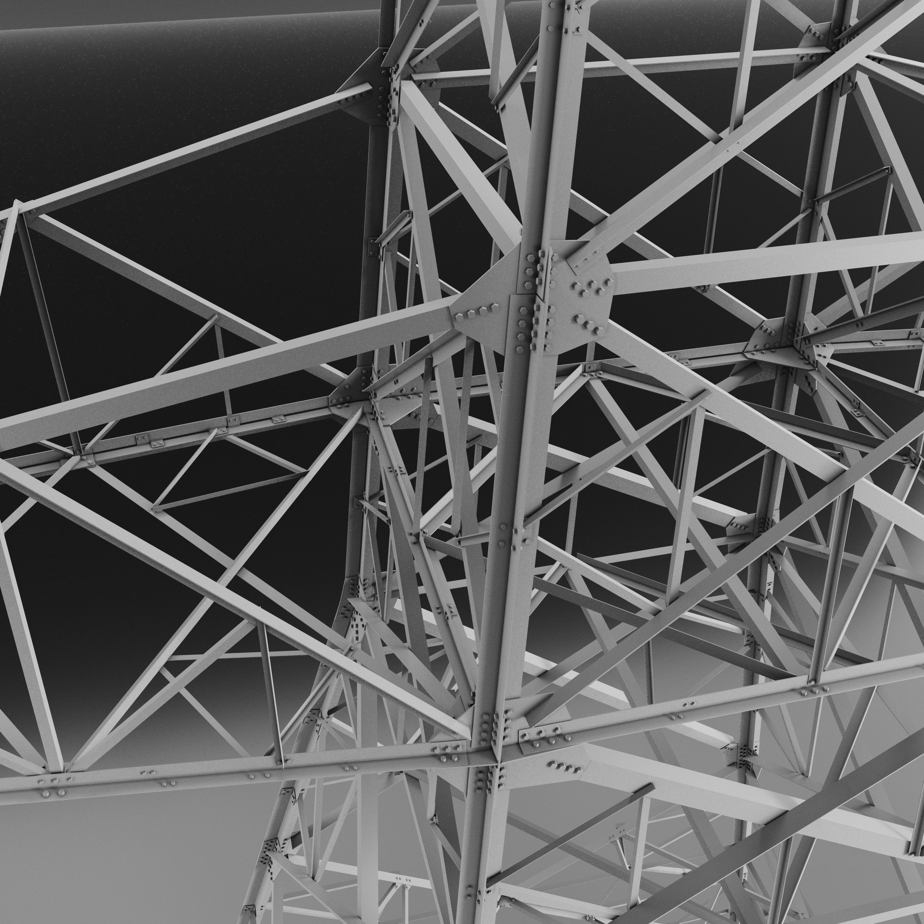 Electric Transmission Towers 3D model_4