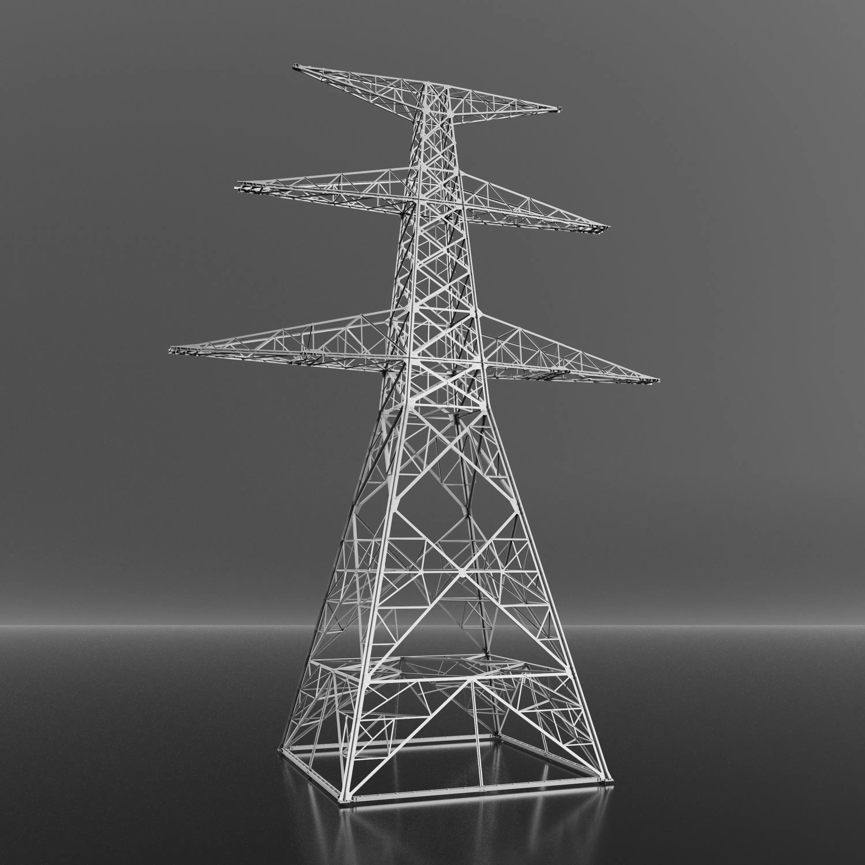 Electric Transmission Towers 3D model_0