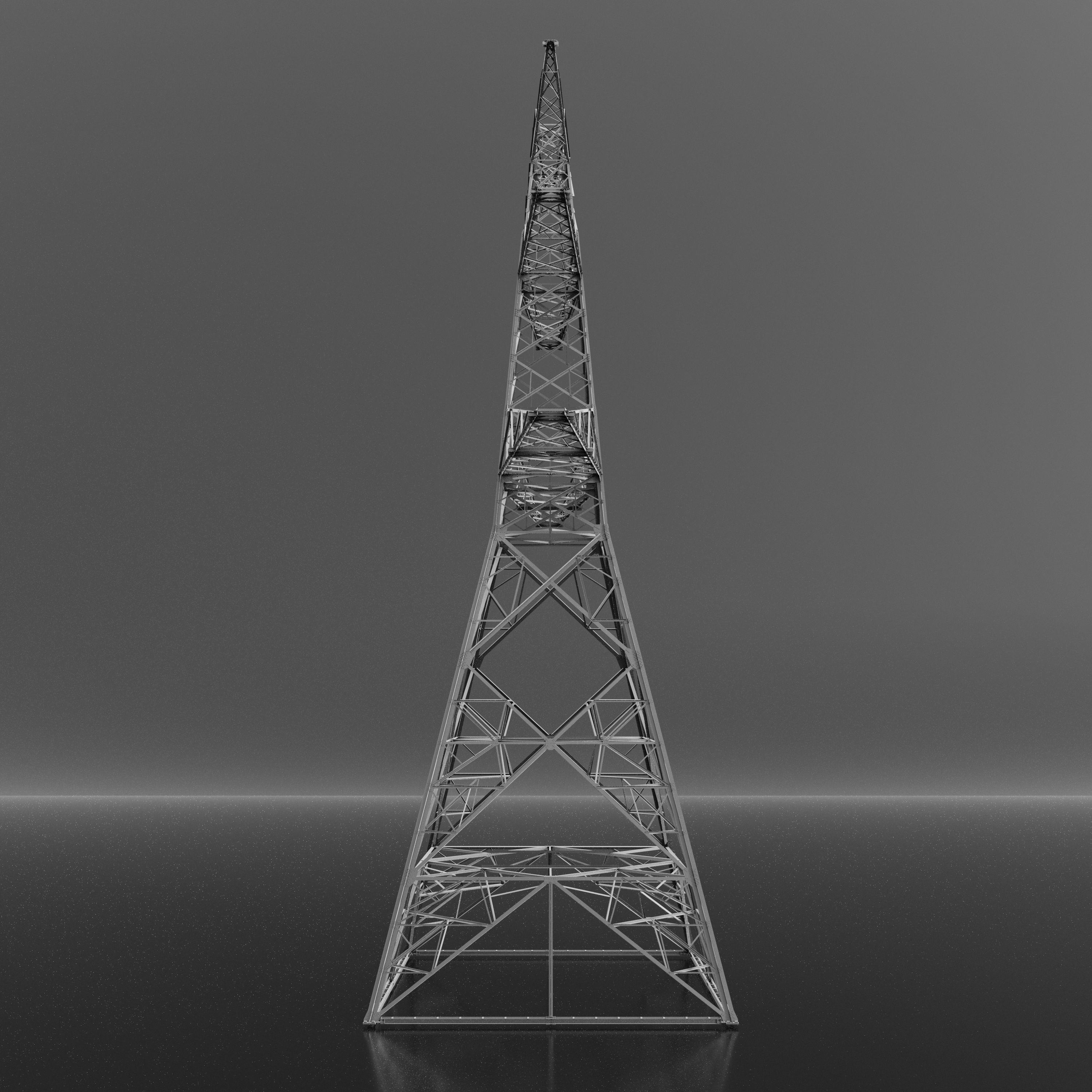 Electric Transmission Towers 3D model_2
