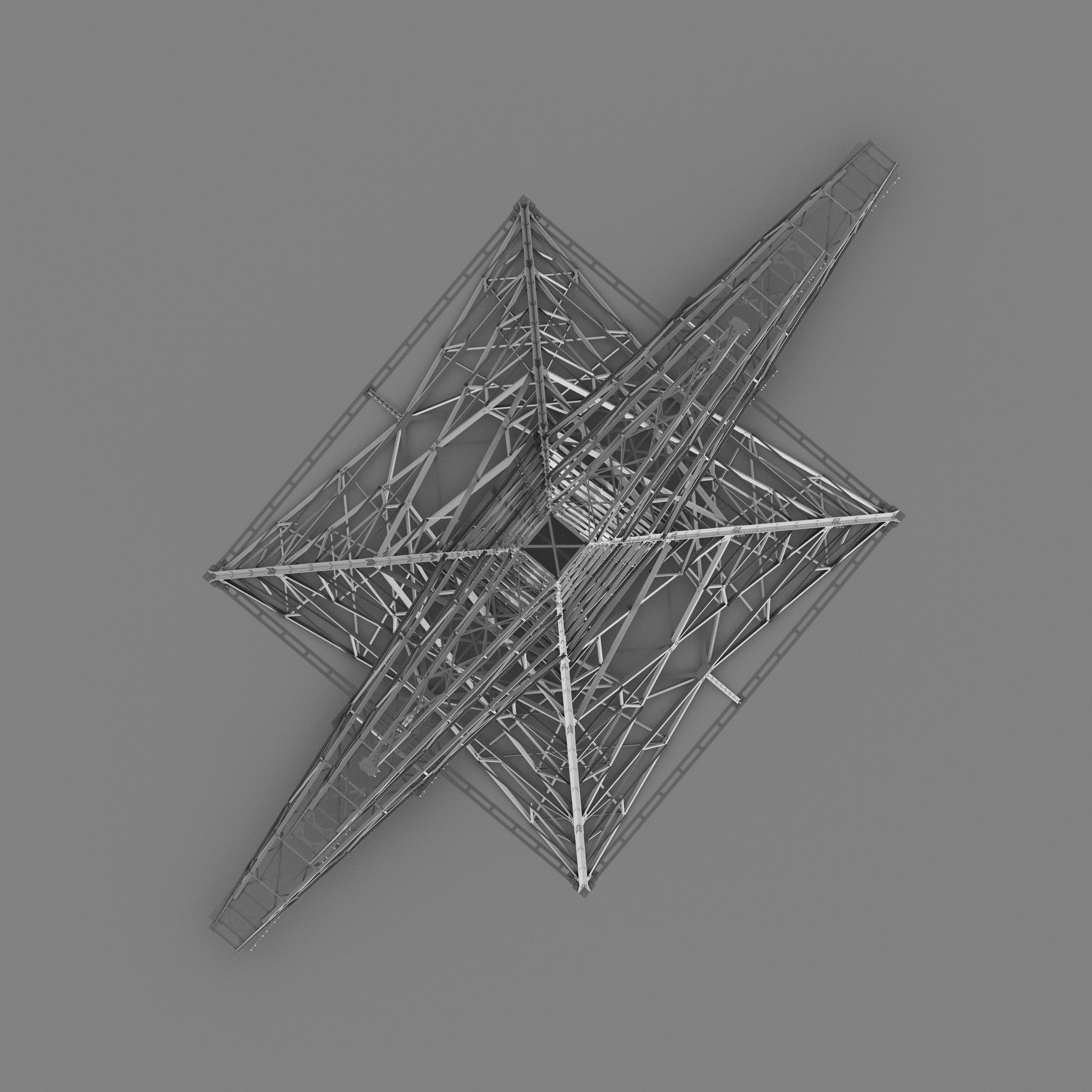 Electric Transmission Towers 3D model_3