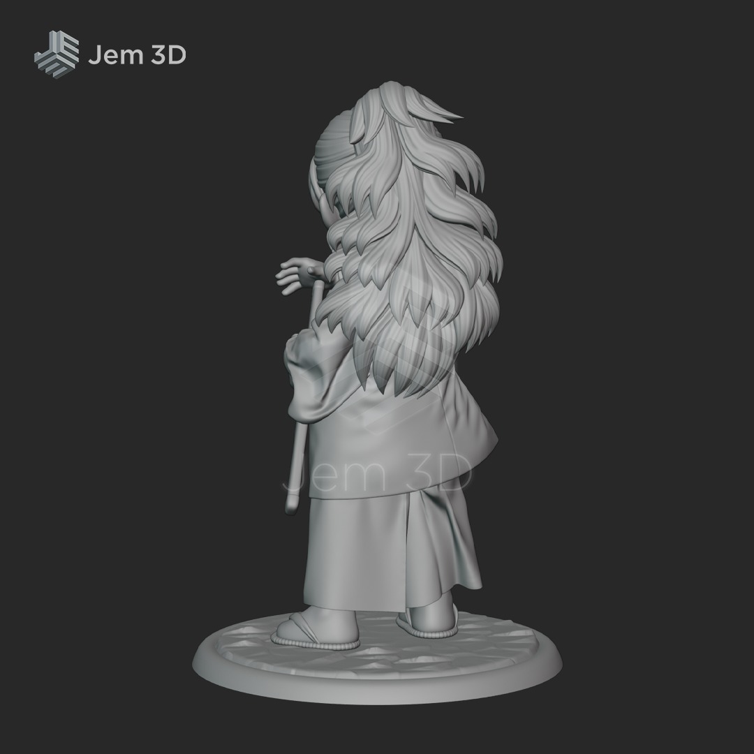 YORIICHI TSUGIKUNI - DEMON SLAYER KIMETSU NO YAIBA STL 3D print model_3