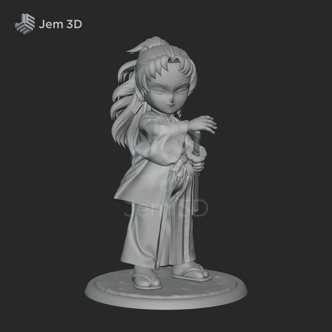 YORIICHI TSUGIKUNI - DEMON SLAYER KIMETSU NO YAIBA STL 3D print model_2