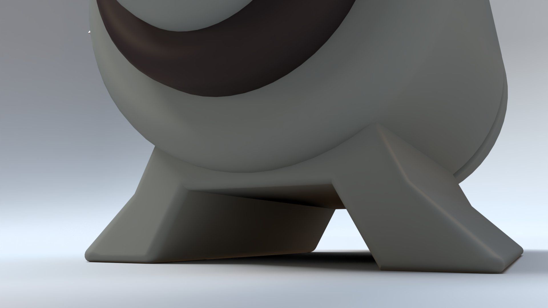 Motor - Rigged Low-poly 3D model_8