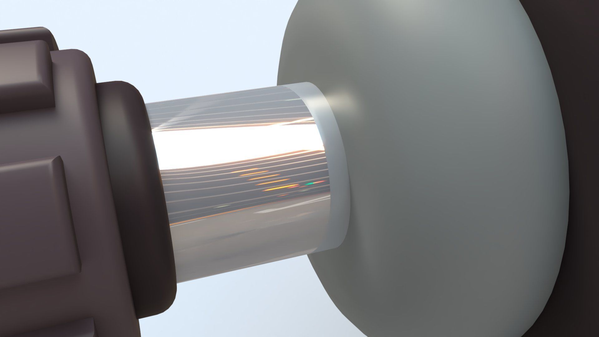 Motor - Rigged Low-poly 3D model_7