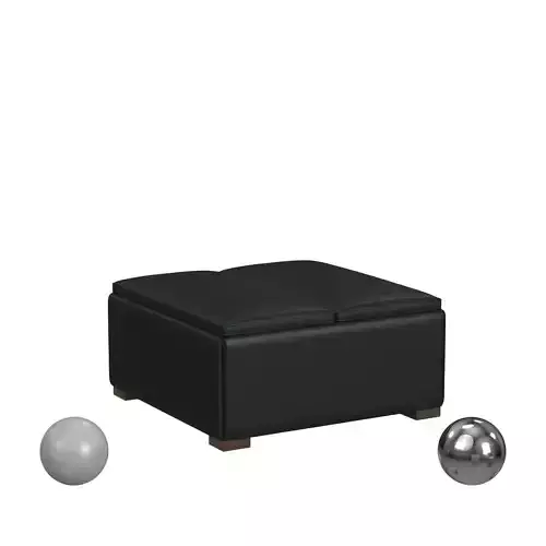 Paris Upholstered Storage Ottoman
