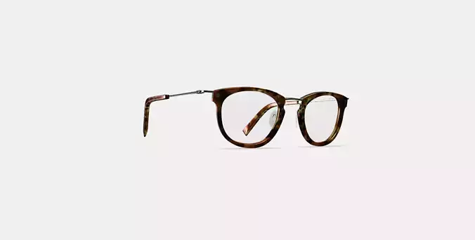 Moriarty Eyeglasses in Acorn Tortoise with Riesling