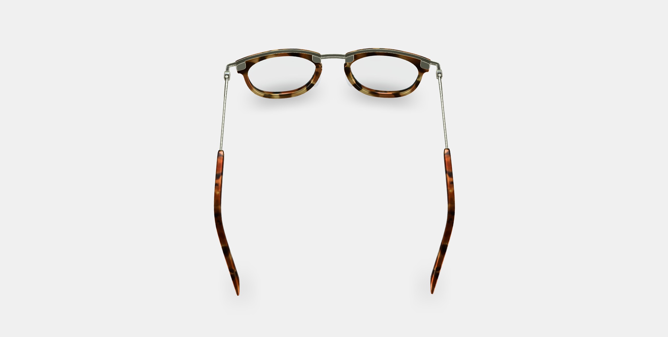 Moriarty Eyeglasses in Acorn Tortoise with Riesling 3D model_2