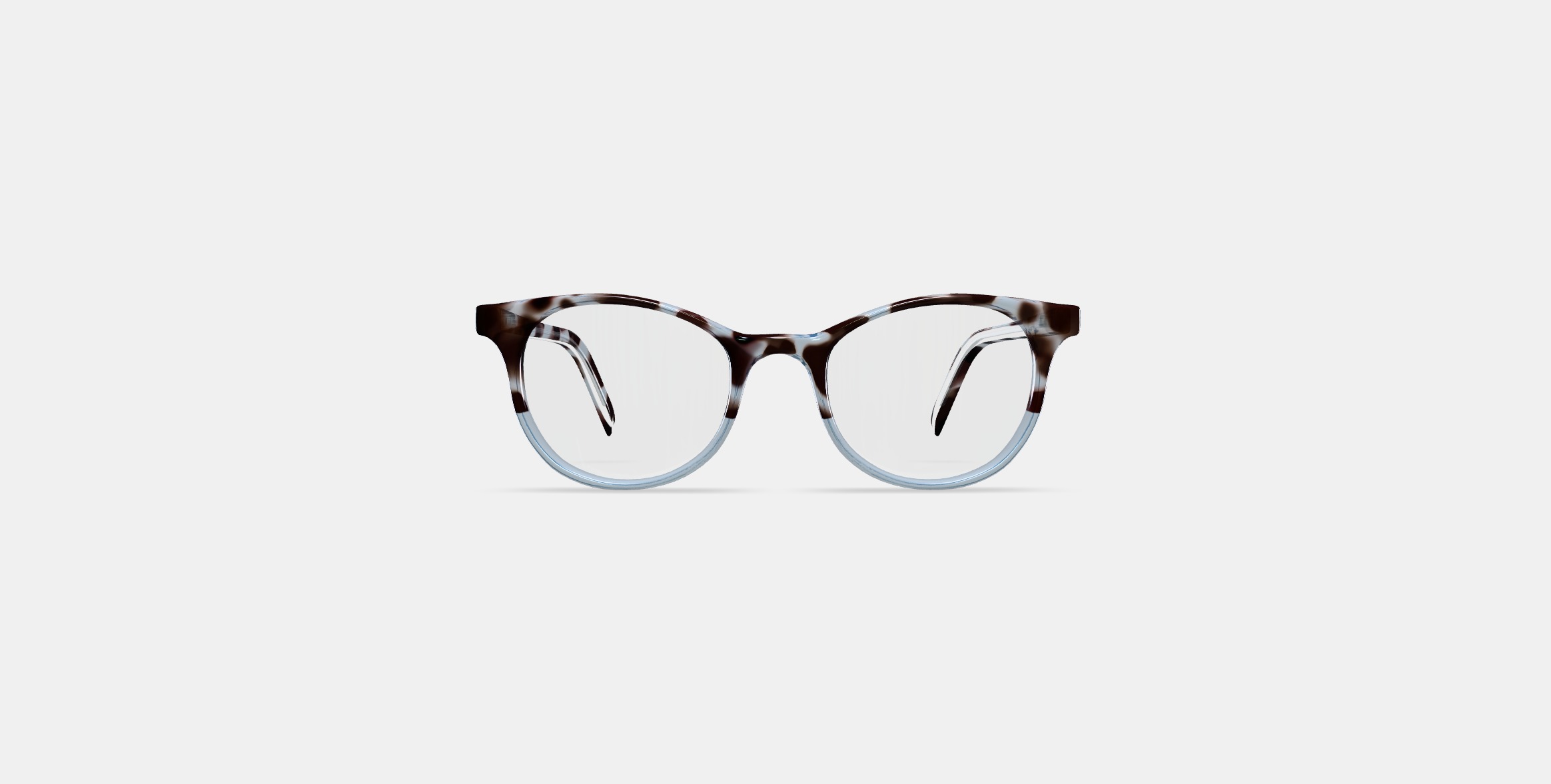Virginia Eyeglasses in Icecap Tortoise Fade 3D model_10