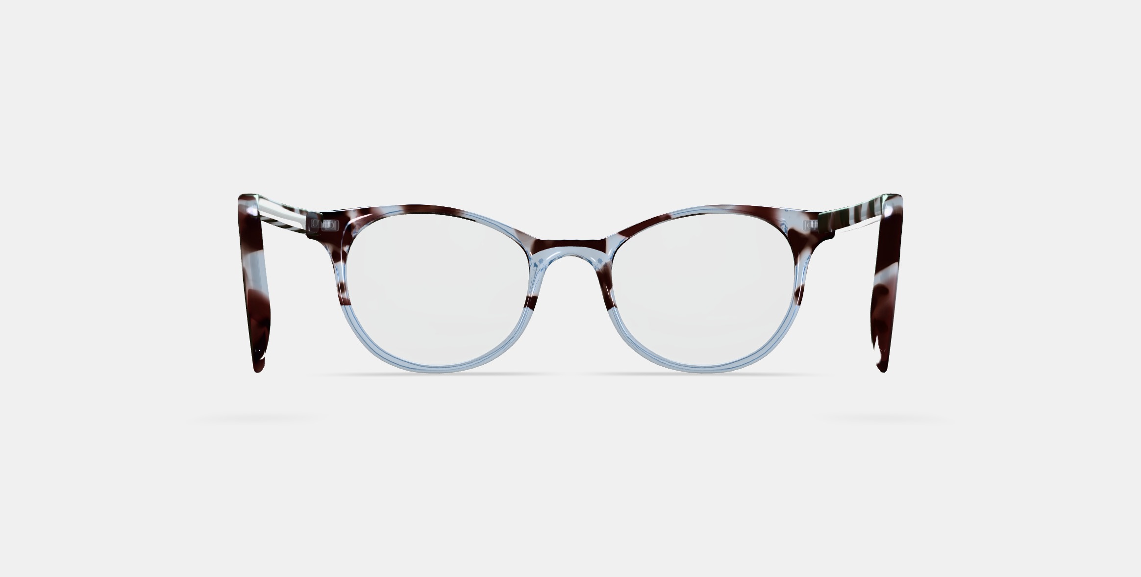 Virginia Eyeglasses in Icecap Tortoise Fade 3D model_15