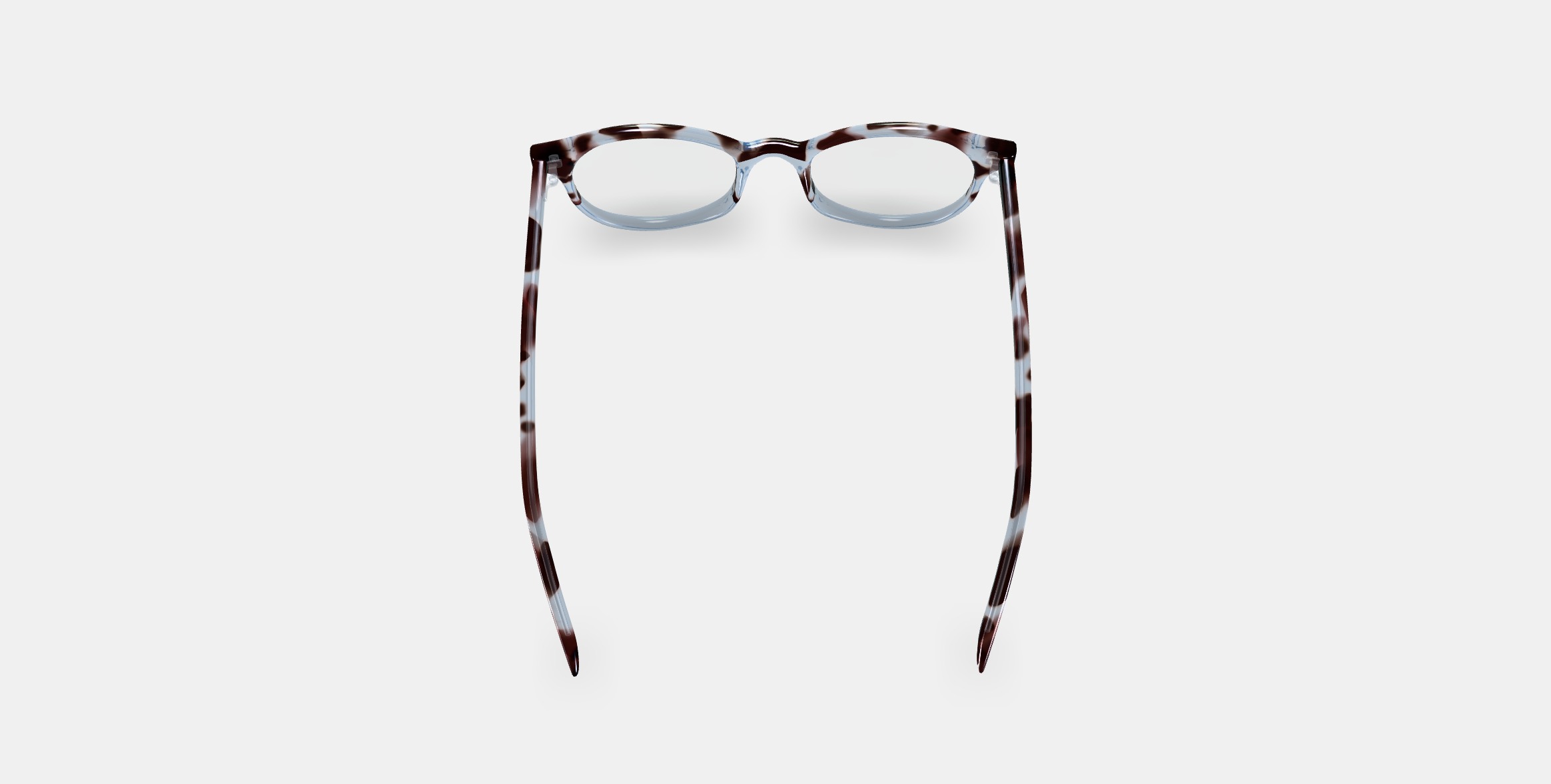 Virginia Eyeglasses in Icecap Tortoise Fade 3D model_3