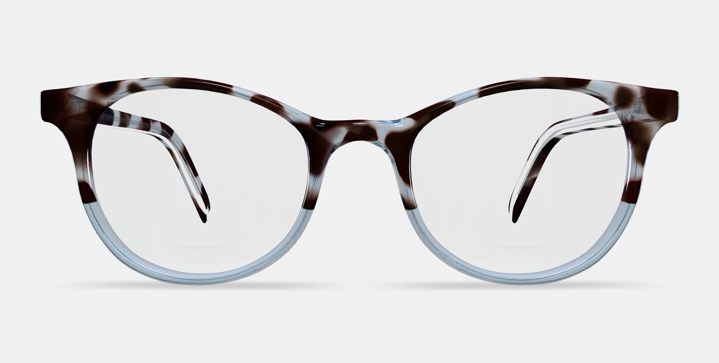 Virginia Eyeglasses in Icecap Tortoise Fade 3D model_11